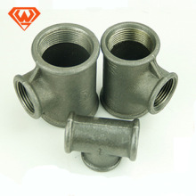 3 inch black tee casting fittings